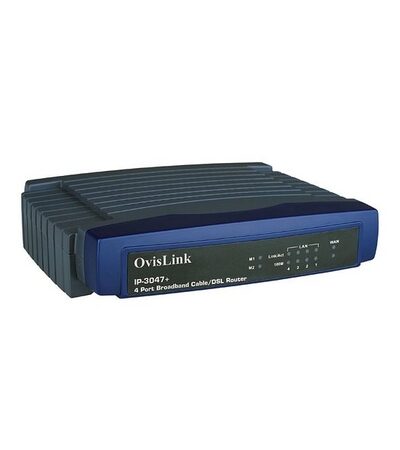 Roteador 4 Portas OvisLink IP-3047 10/100