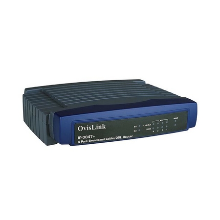 Roteador 4 Portas OvisLink IP-3047 10/100