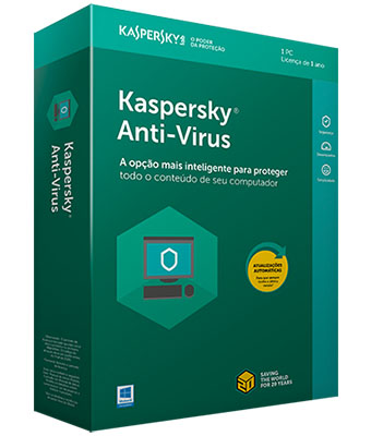 Kaspersky Antivírus - 1 PC - Digital